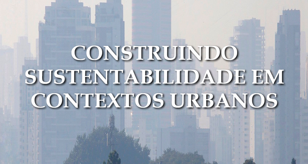 Capa do livro Construindo Sustentabilidade em Contextos Urbanos