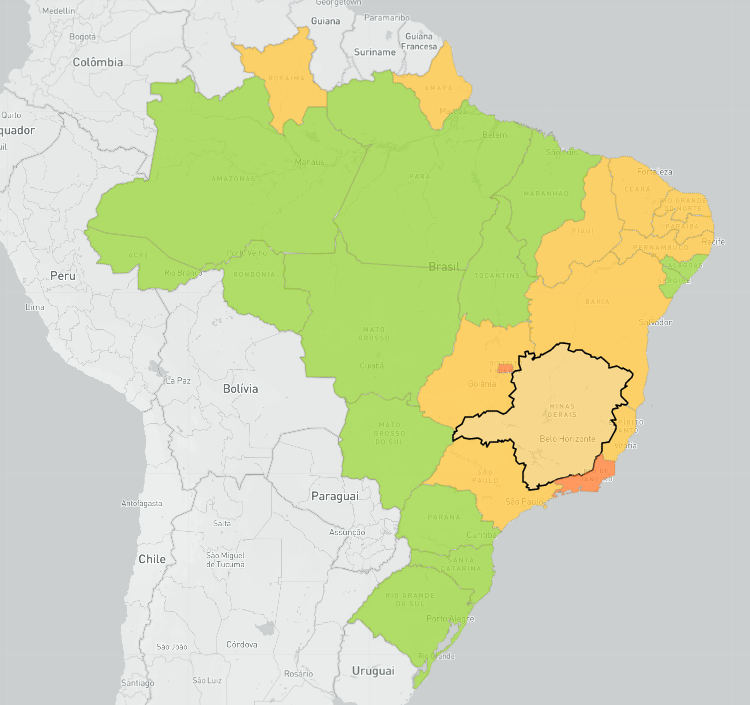 Minas Gerais usa dados do AdaptaBrasil para definir municípios elegíveis a financiamento climático